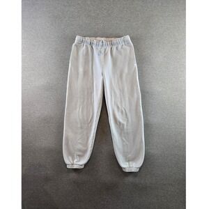TNA Aritzia Joggers‎ Womens Small Gray Sweatfleece Mega Fit Cozy Fleece Stretch